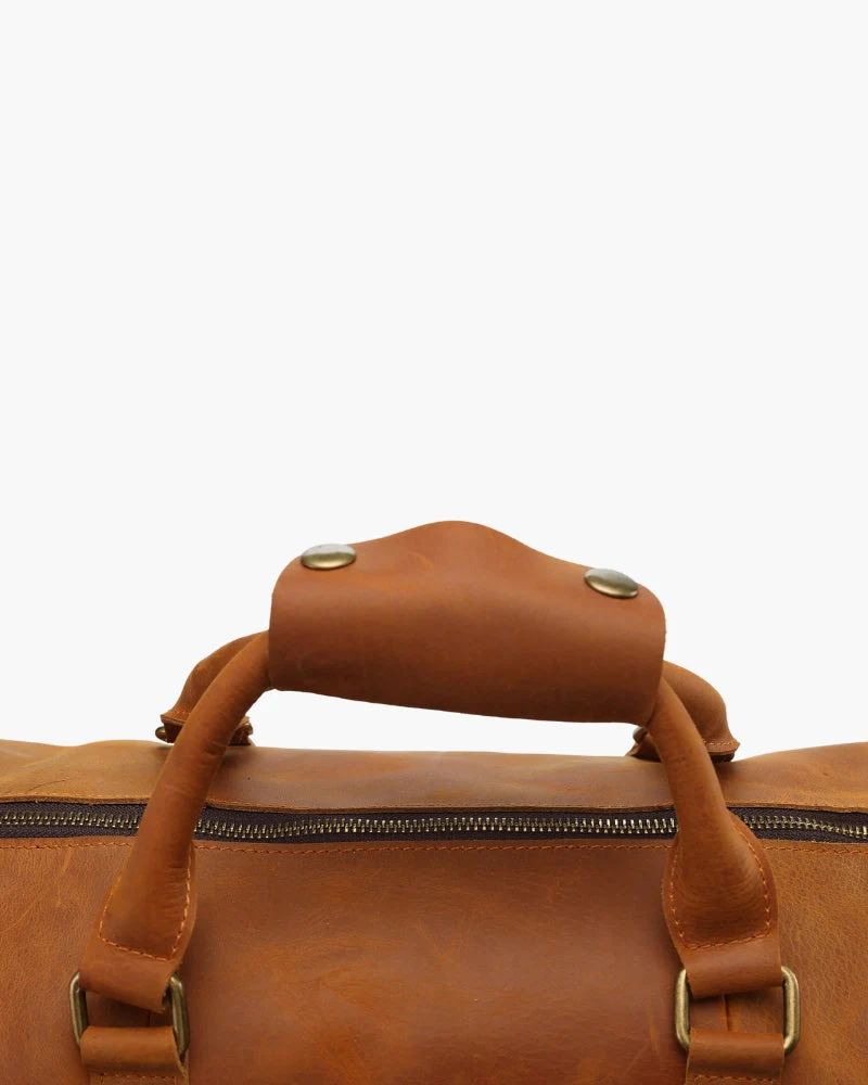 Montague Leather Duffle - Image 19