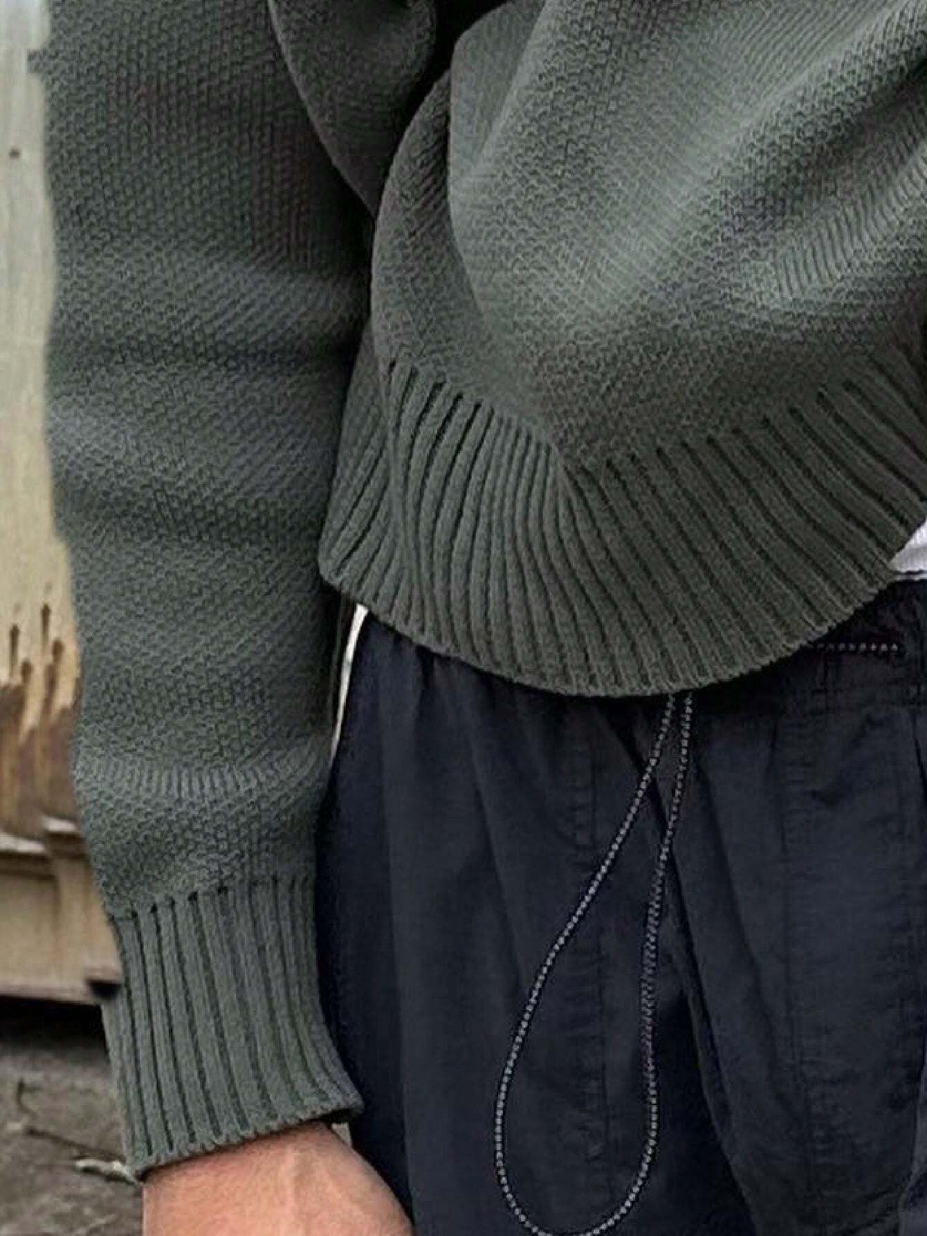 Old Money Casual Knit Sweater - Image 12