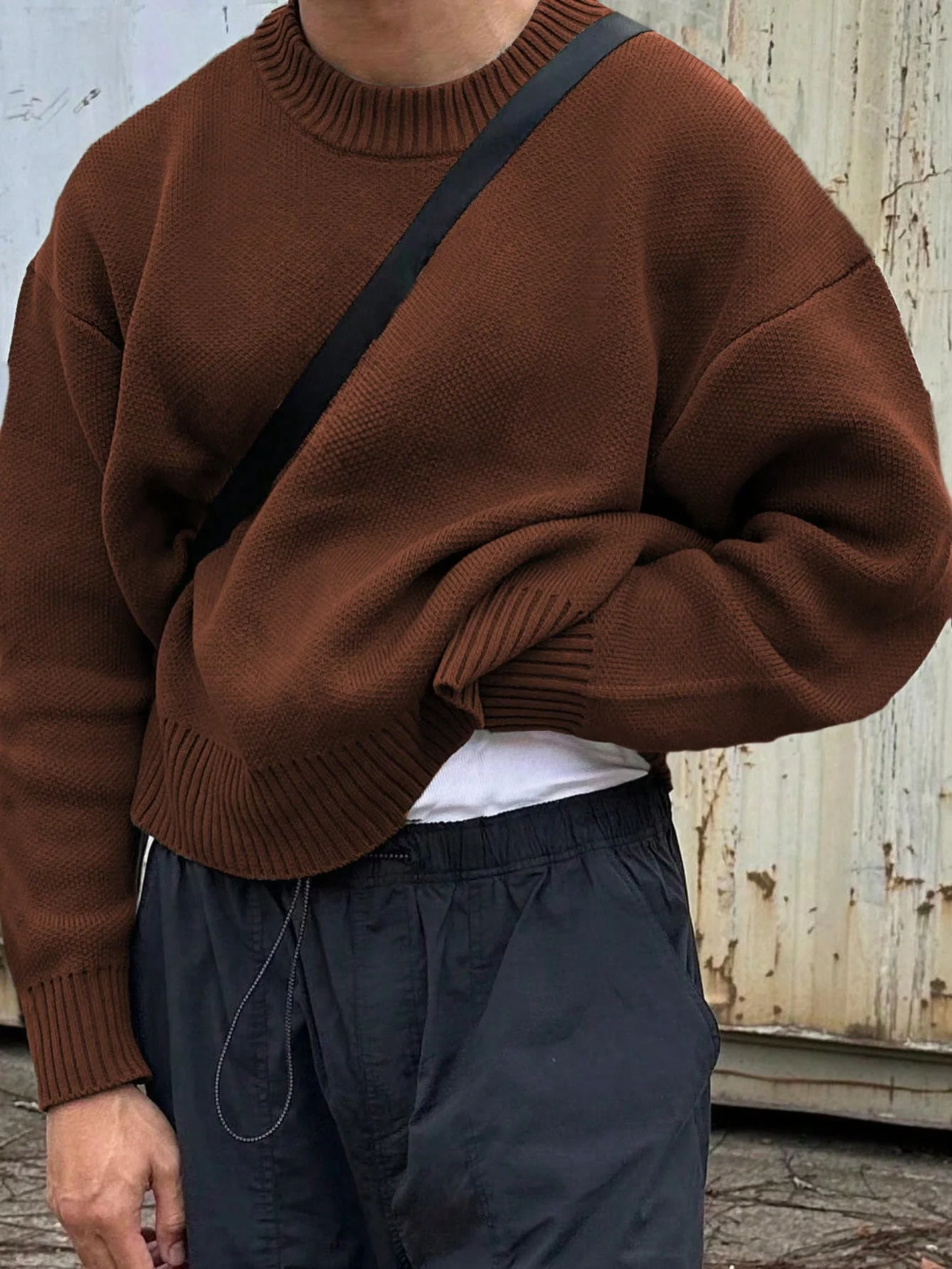 Old Money Casual Knit Sweater - Image 3