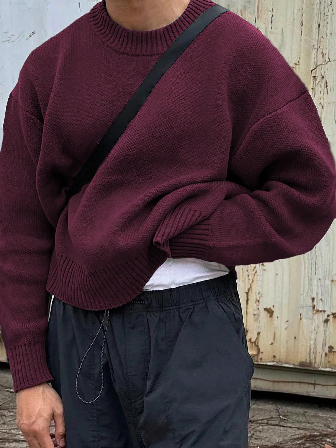 Old Money Casual Knit Sweater - Image 4