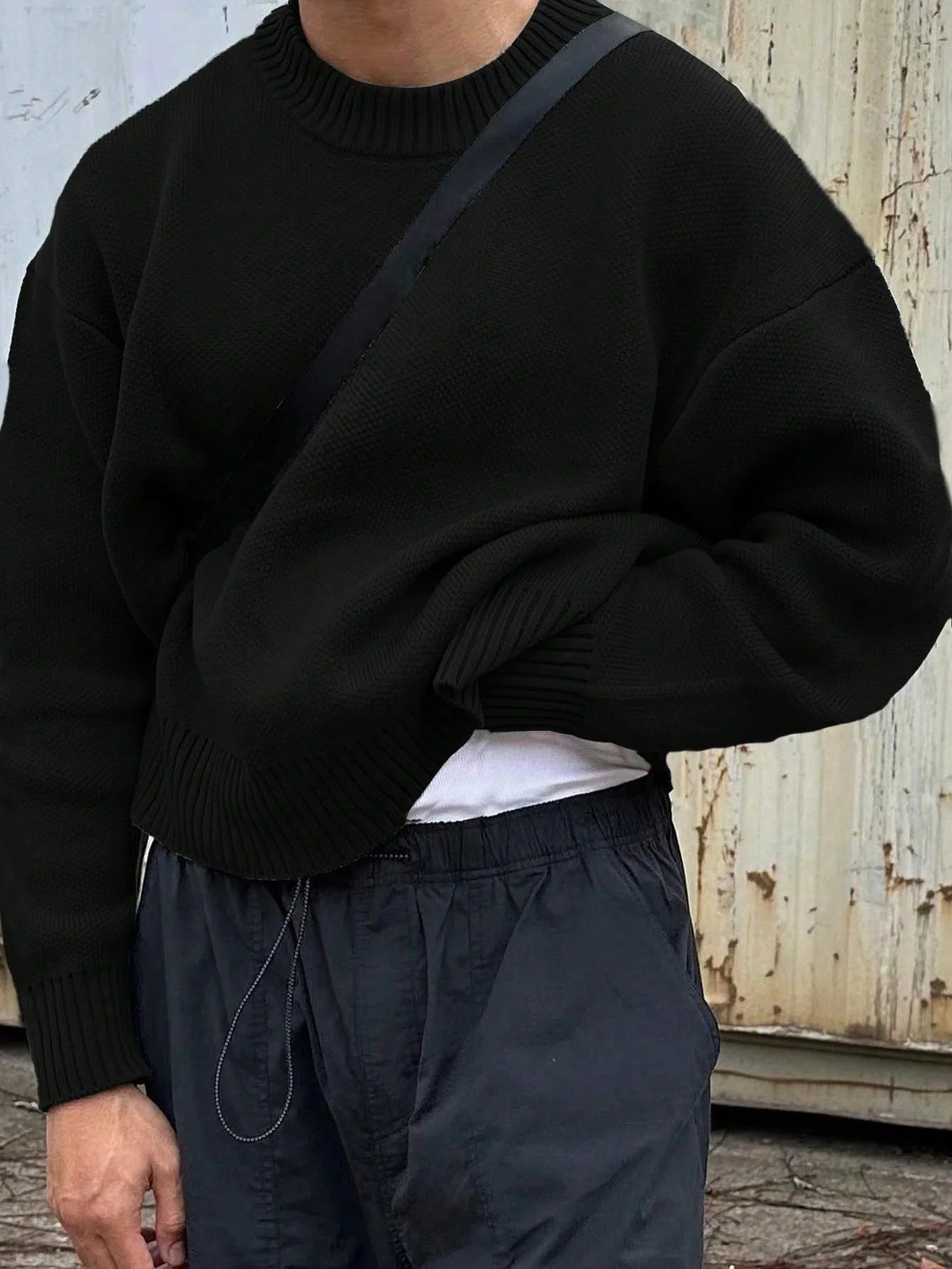 Old Money Casual Knit Sweater - Image 5