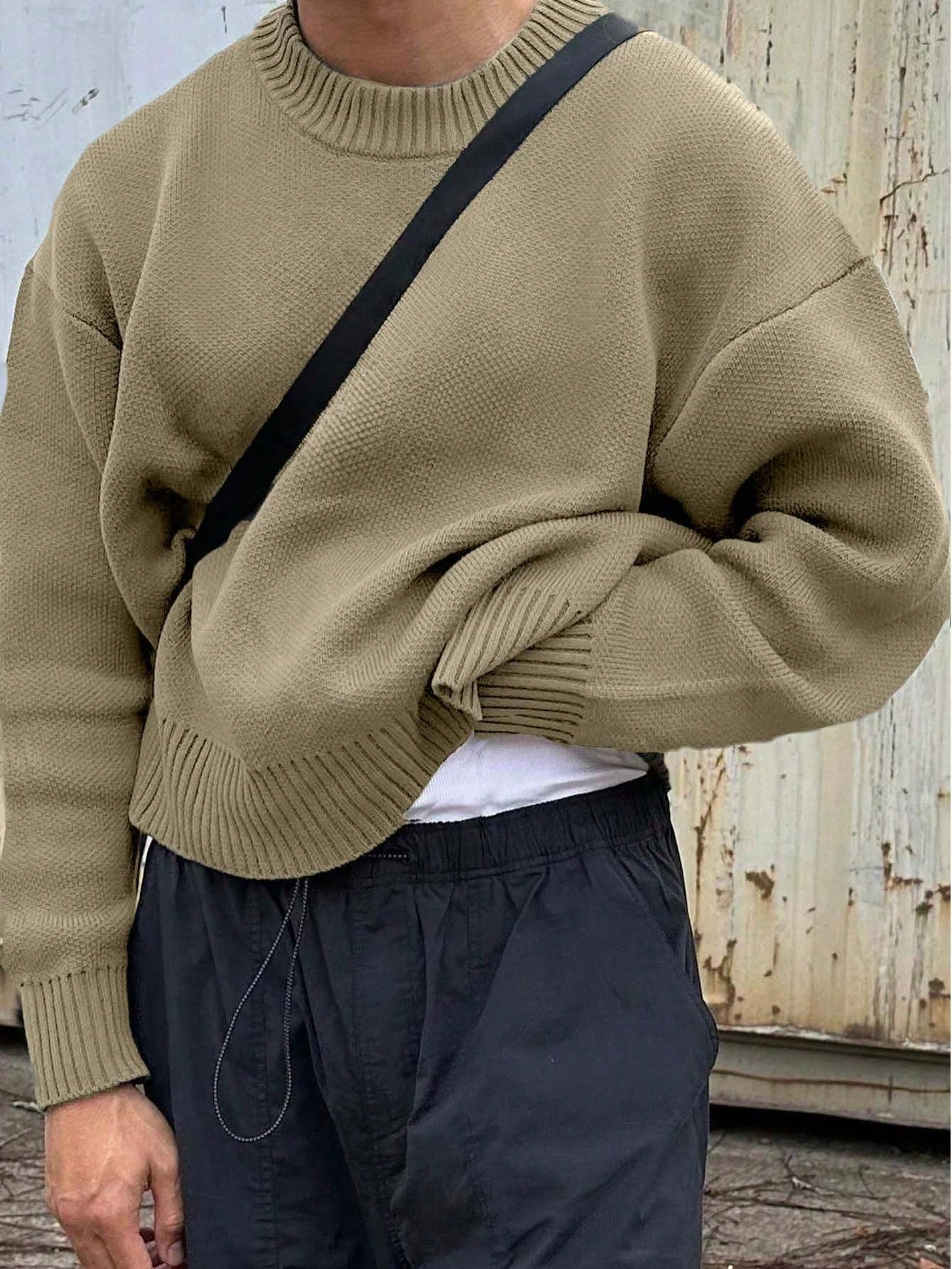 Old Money Casual Knit Sweater - Image 9