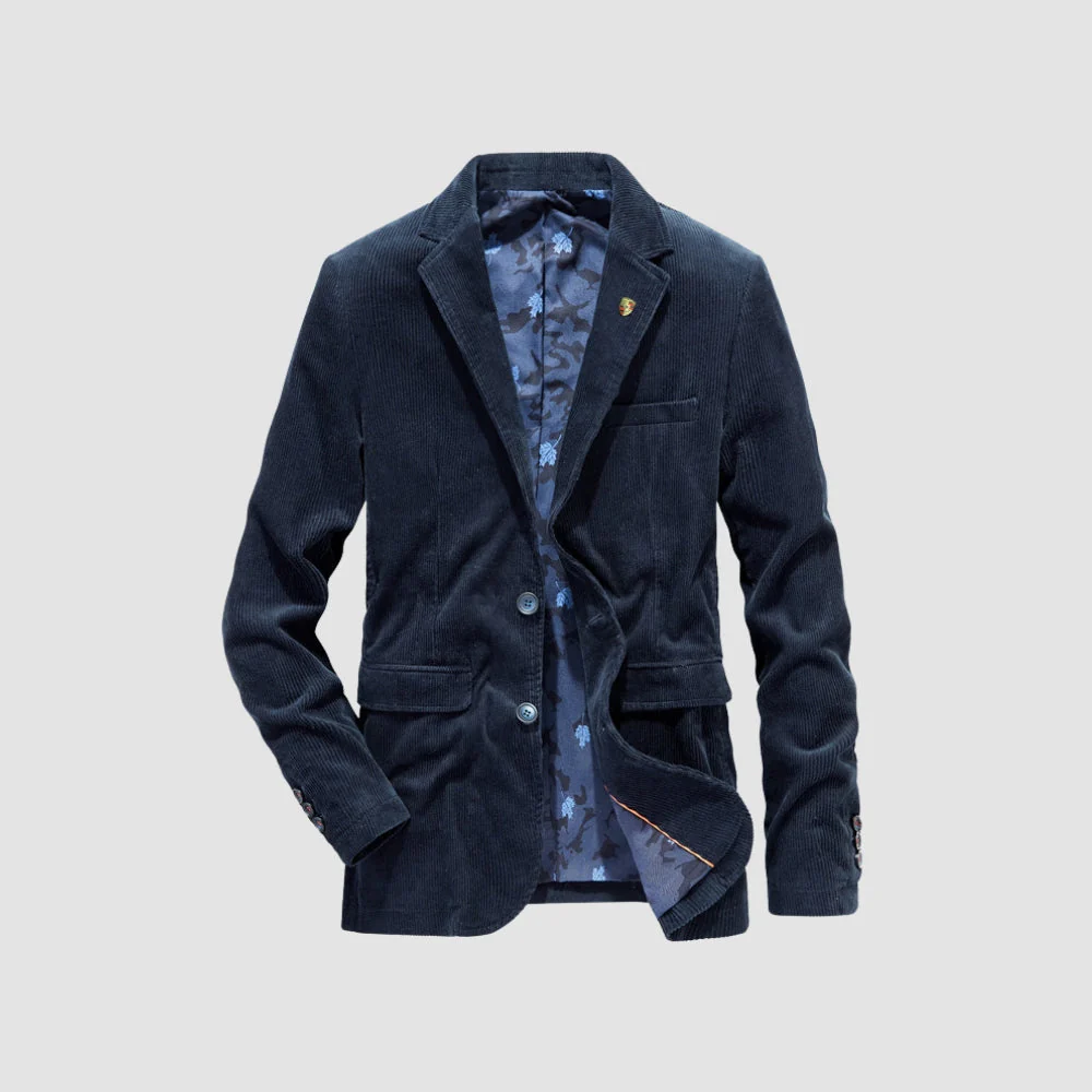 Old Money Corduroy Casual Suit Jacket - Image 4