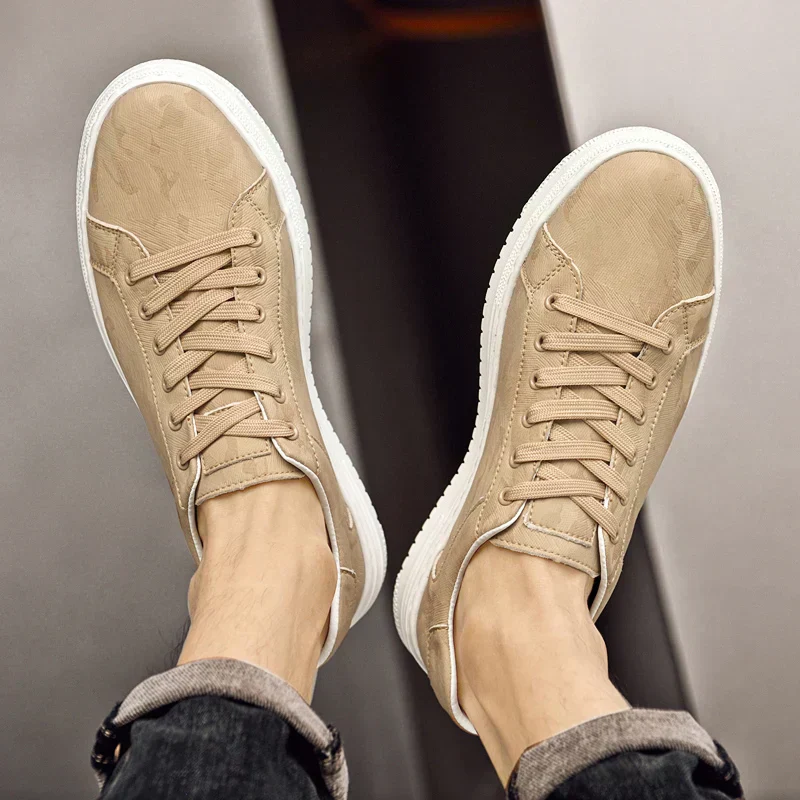 Old Money Genuine Leather Sneakers - Image 6
