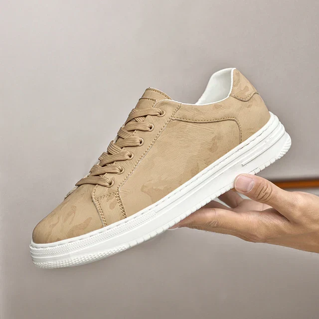 Old Money Genuine Leather Sneakers - Image 8