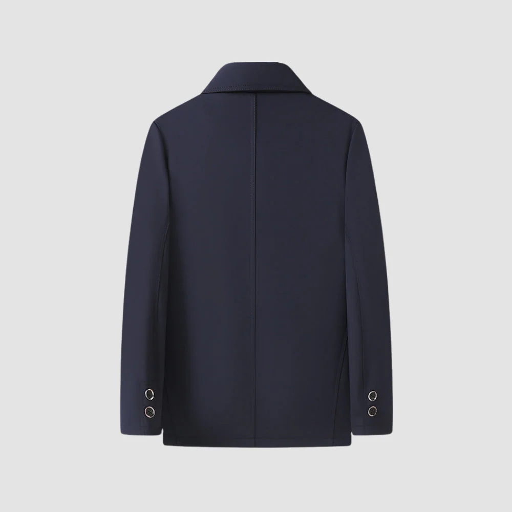 Old Money Lapel Collar Short Coat - Image 6