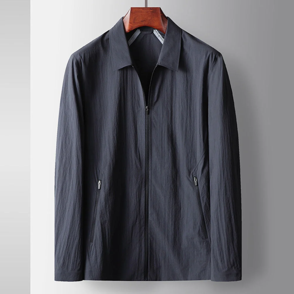 Old Money Lapel Seamless Lightweight Jacket