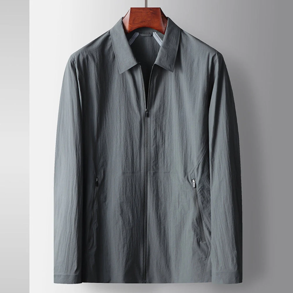 Old Money Lapel Seamless Lightweight Jacket - Image 4