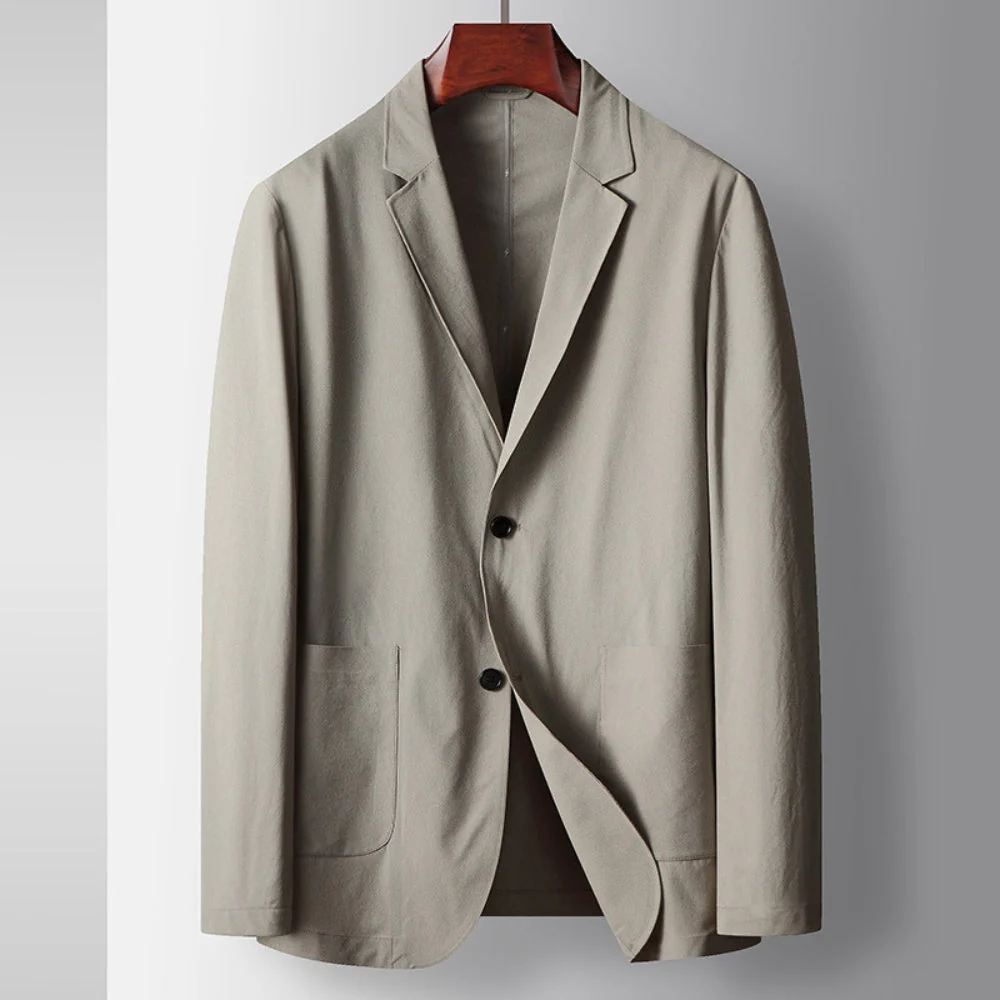 Old Money Light Luxury Elastic Business Suit Jacket - Image 4