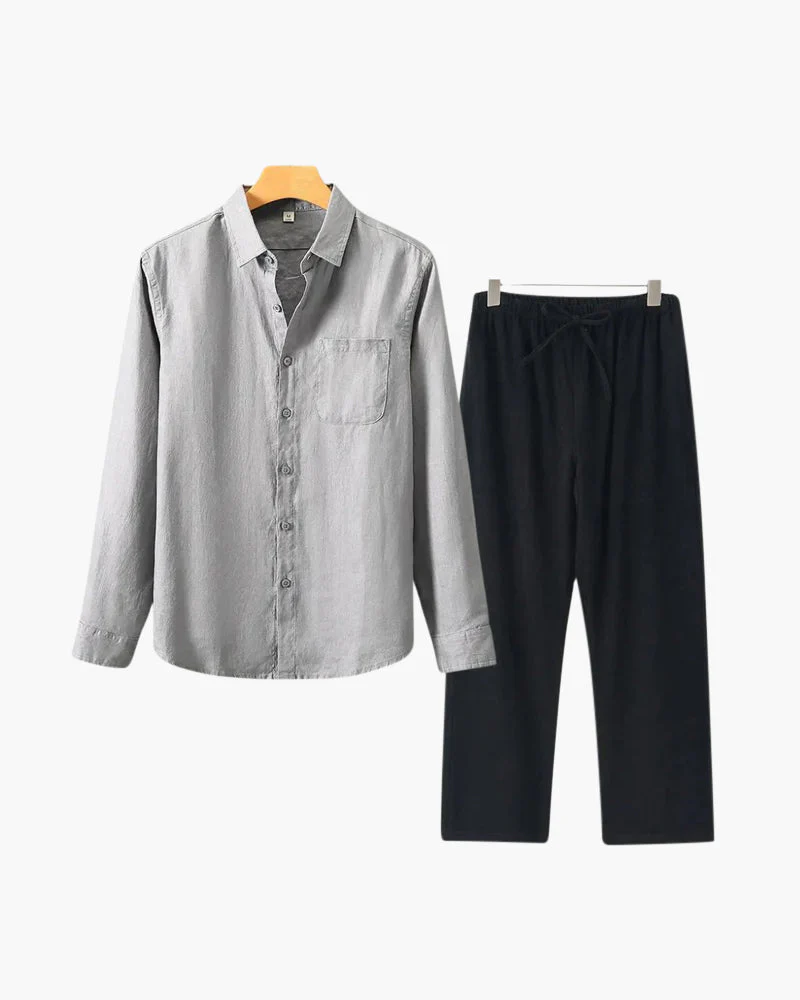 Old Money Linen Combo (Longsleeve) - Image 10