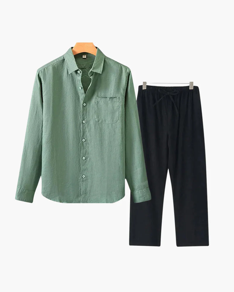 Old Money Linen Combo (Longsleeve) - Image 2