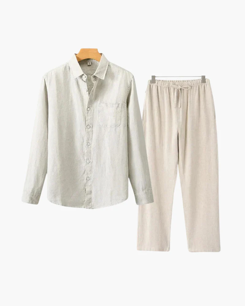 Old Money Linen Combo (Longsleeve) - Image 3