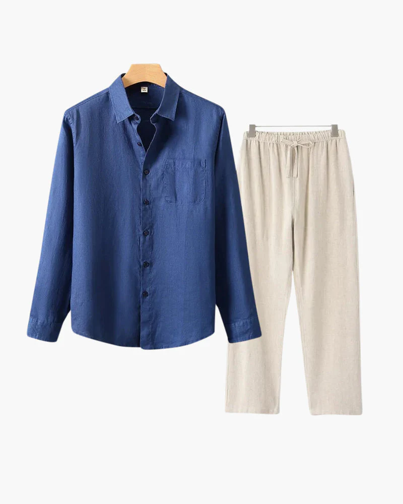Old Money Linen Combo (Longsleeve) - Image 5