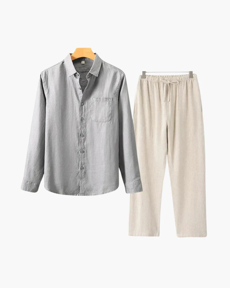 Old Money Linen Combo (Longsleeve) - Image 9