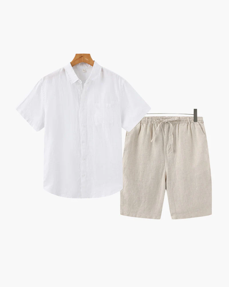 Old Money Linen Combo (Shorts) - Image 10
