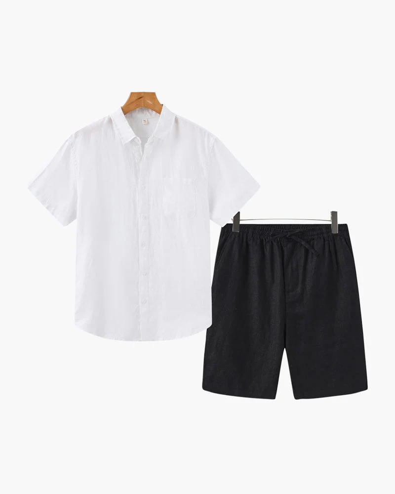 Old Money Linen Combo (Shorts) - Image 2