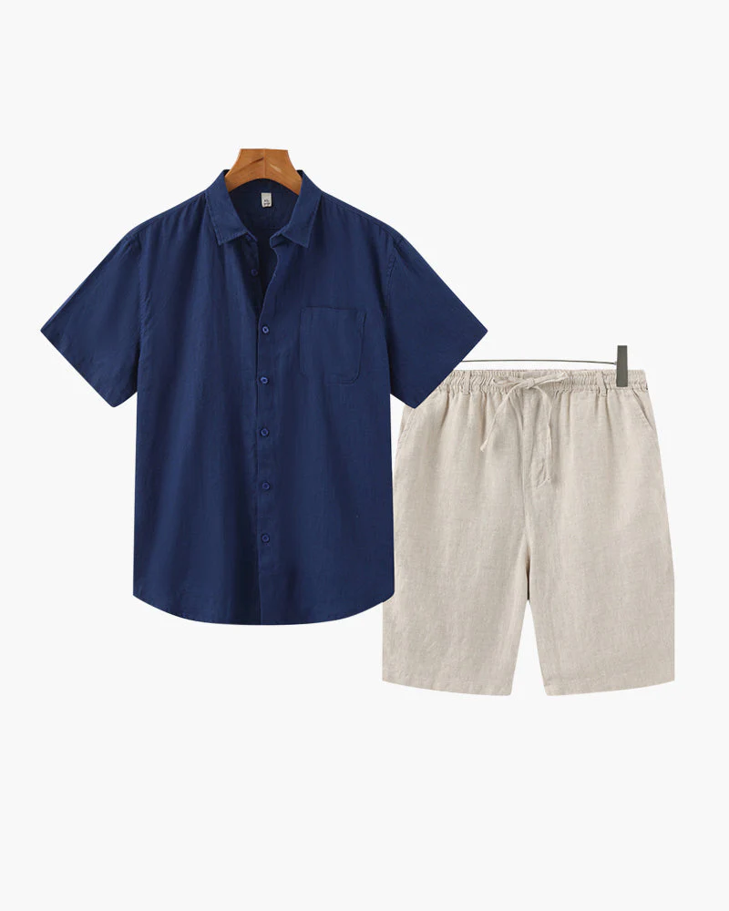 Old Money Linen Combo (Shorts) - Image 6