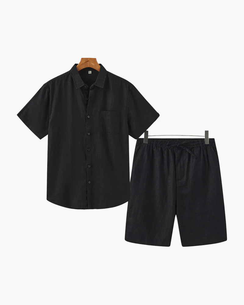 Old Money Linen Combo (Shorts) - Image 9