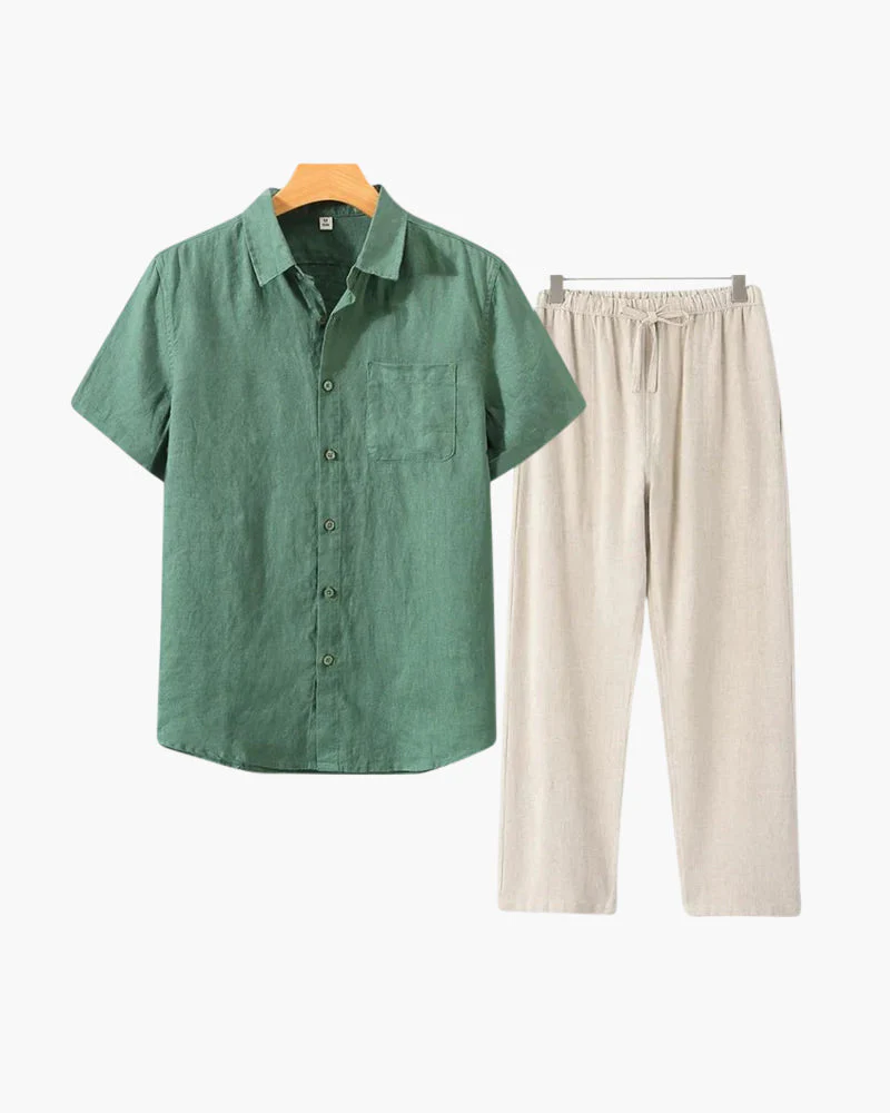 Old Money Linen Combo (Shortsleeve) - Image 8