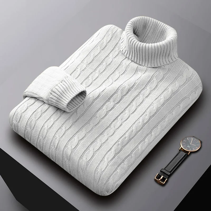 Old Money Men’s Cashmere Jumper - Image 6