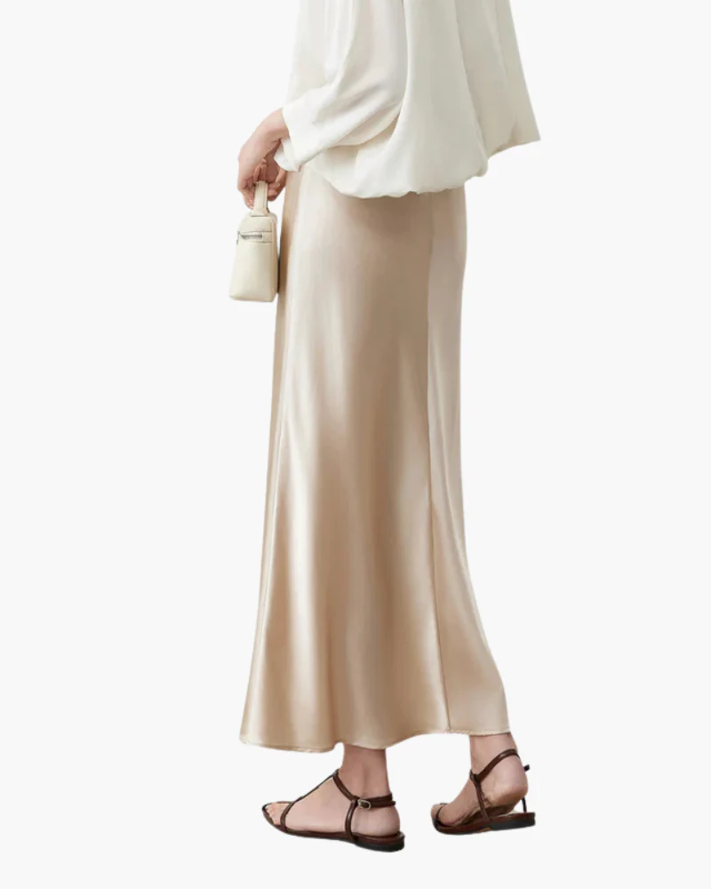Old Money Silk Skirt - Image 2