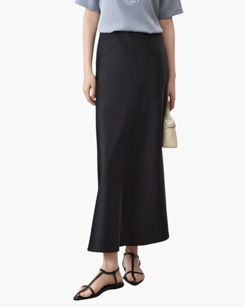 Old Money Silk Skirt - Image 4