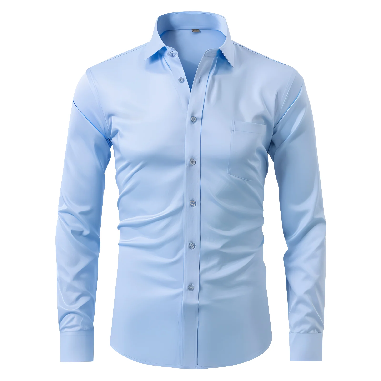 Old Money Stretch Button-up Shirt