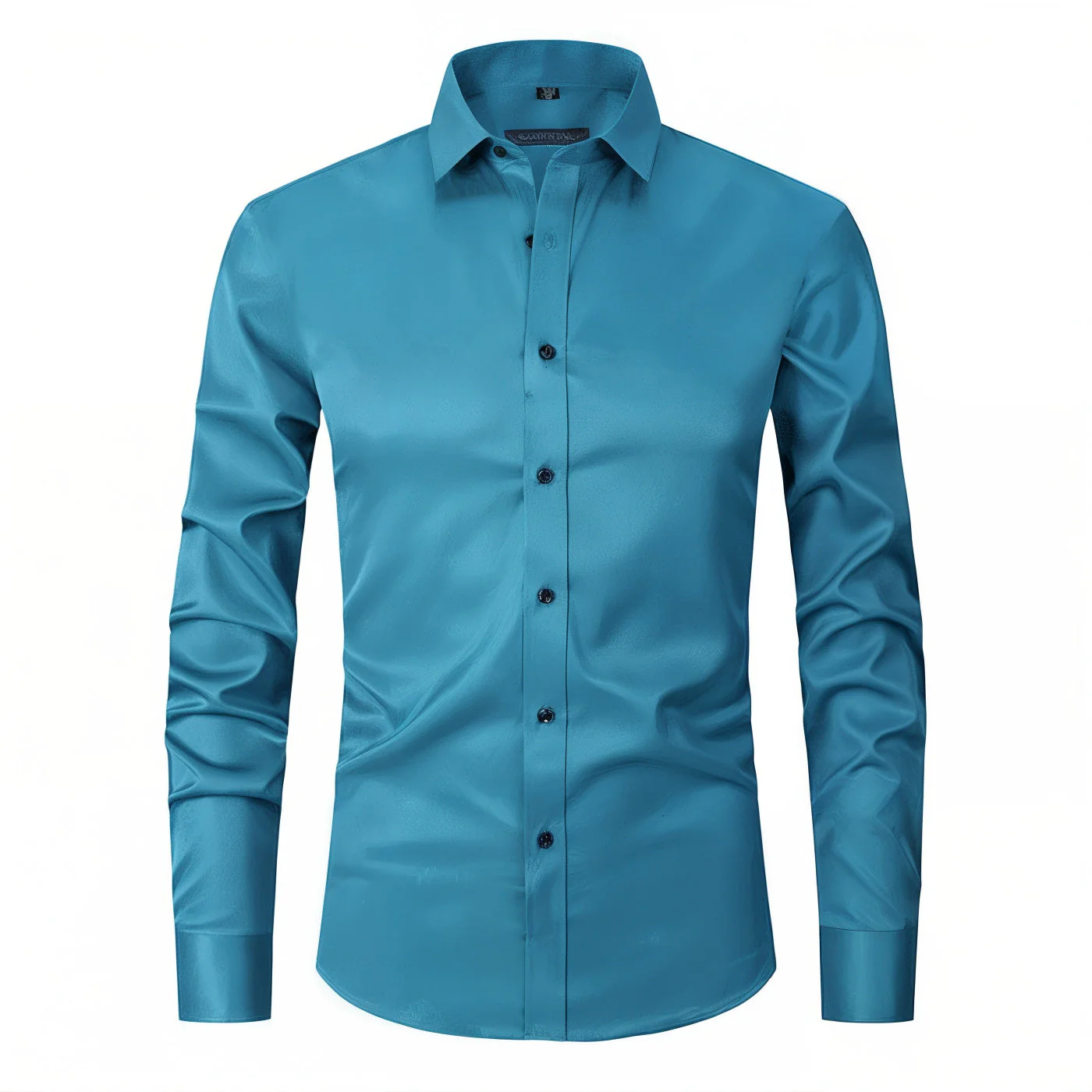 Old Money Stretch Button-up Shirt - Image 7
