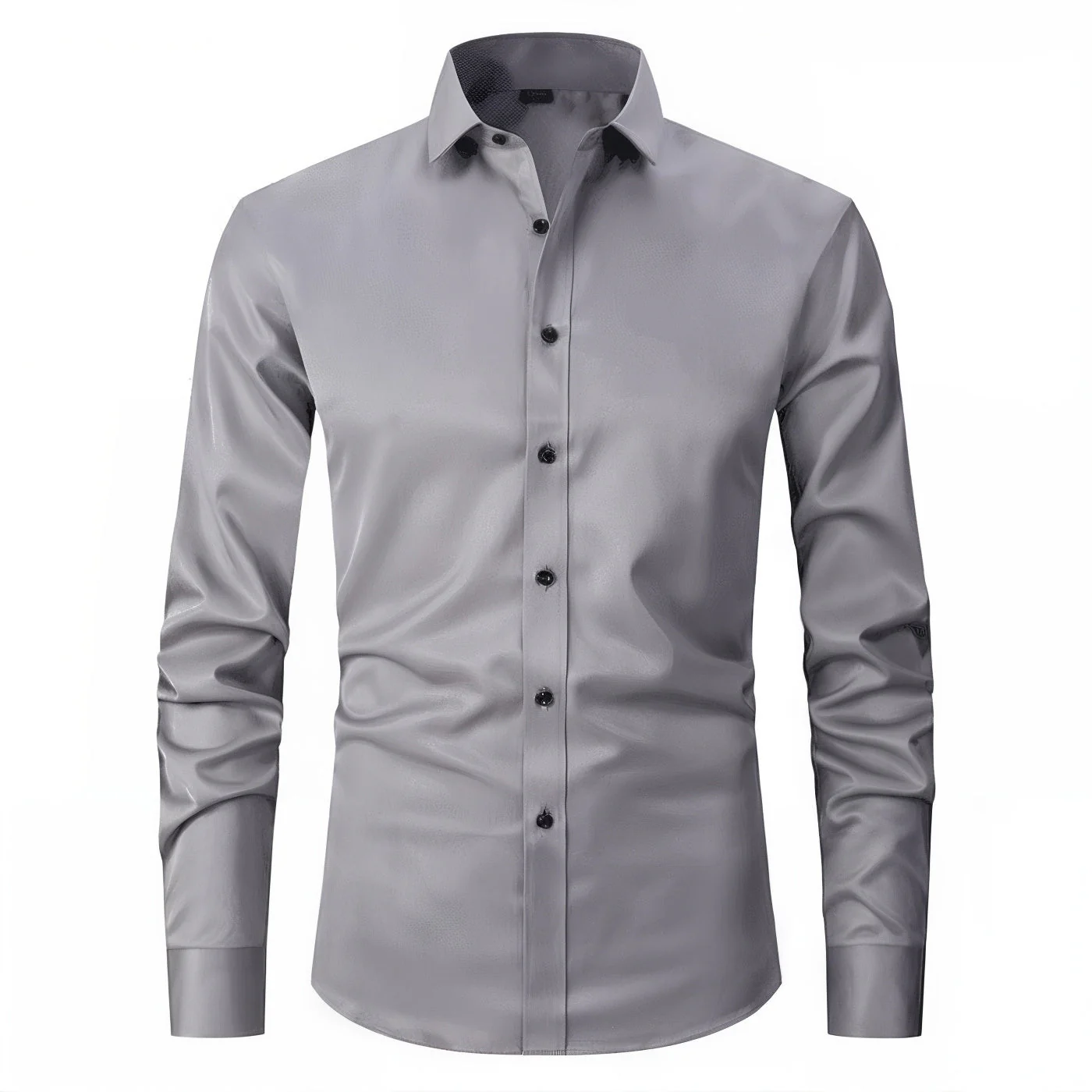 Old Money Stretch Button-up Shirt - Image 9