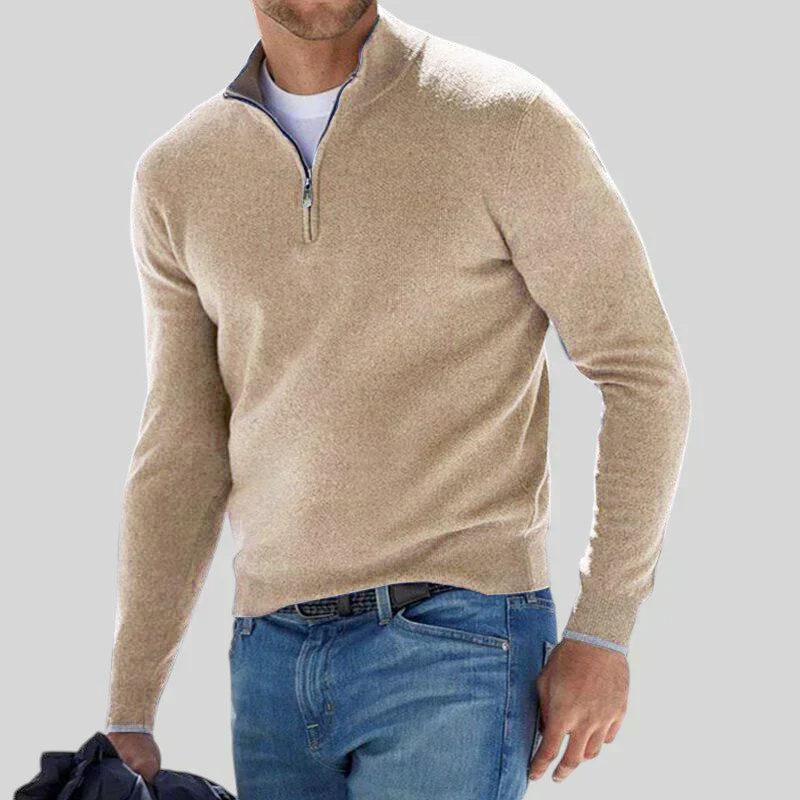 Old Money Zipped Sweater - Image 6