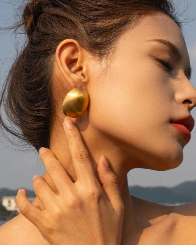 Orova Shield Earrings - Image 2