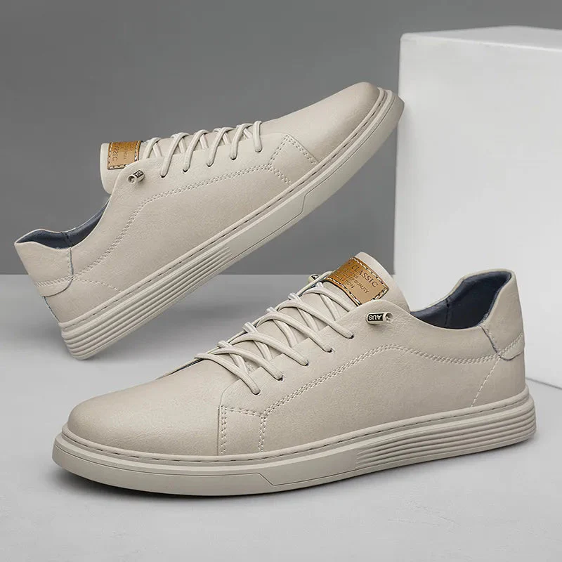 OXFORDS™ - GENUINE LEATHER SNEAKERS - Image 3