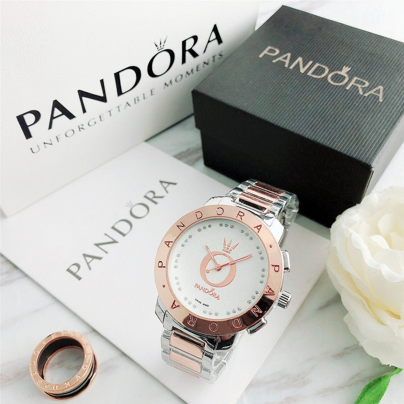 P A N D O R A Classic Glamour + Bracelet Charms - Image 4
