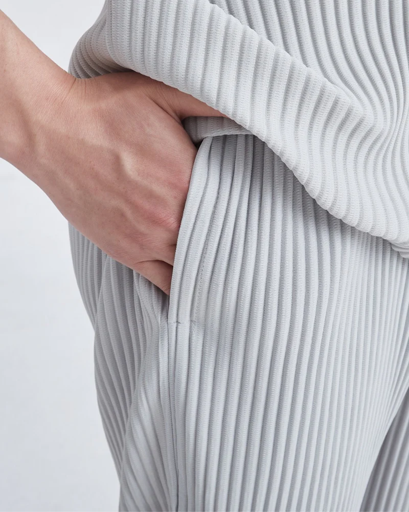 Ribbed Cotton Pantalon - Image 3