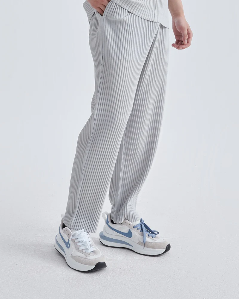 Ribbed Cotton Pantalon - Image 4