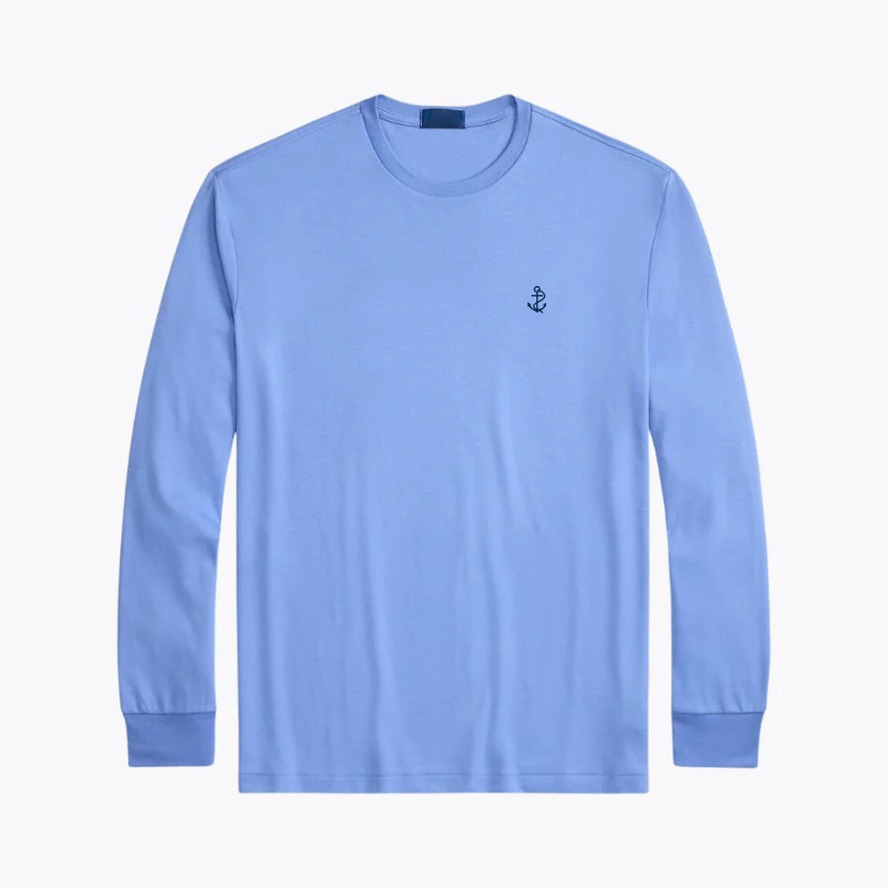 Classic Fit Soft Cotton Crewneck T-Shirt - Image 3