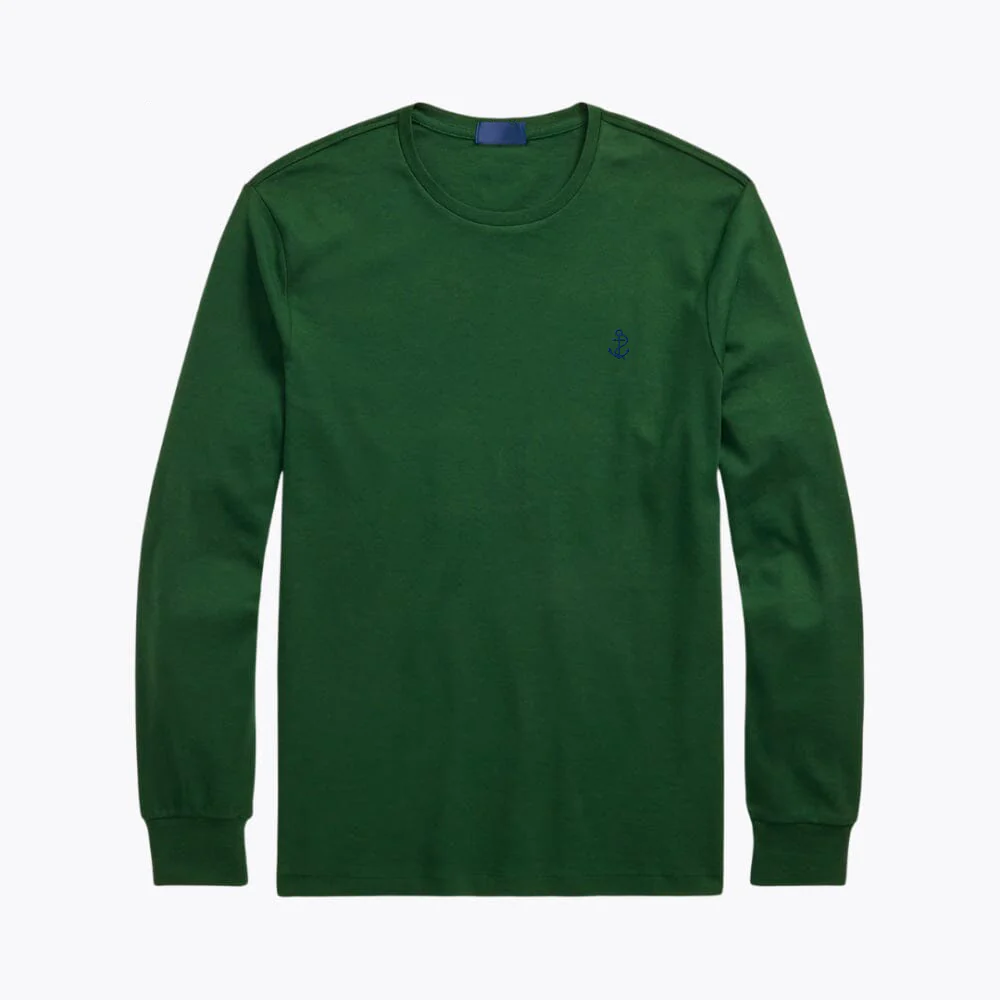 Classic Fit Soft Cotton Crewneck T-Shirt - Image 4