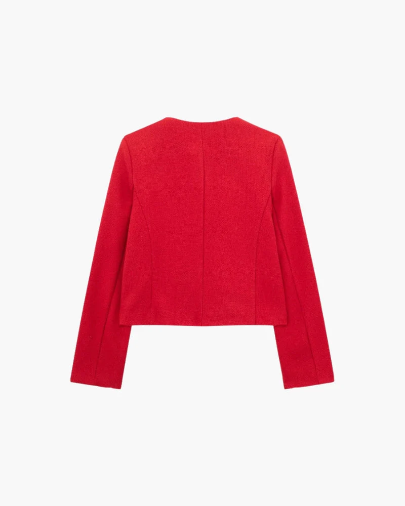 Savile Crop Blazer - Image 2