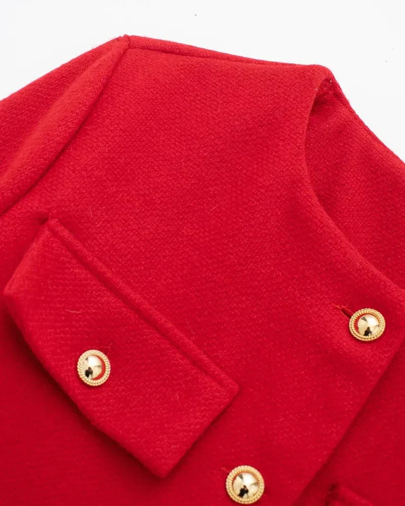 Savile Crop Blazer - Image 3
