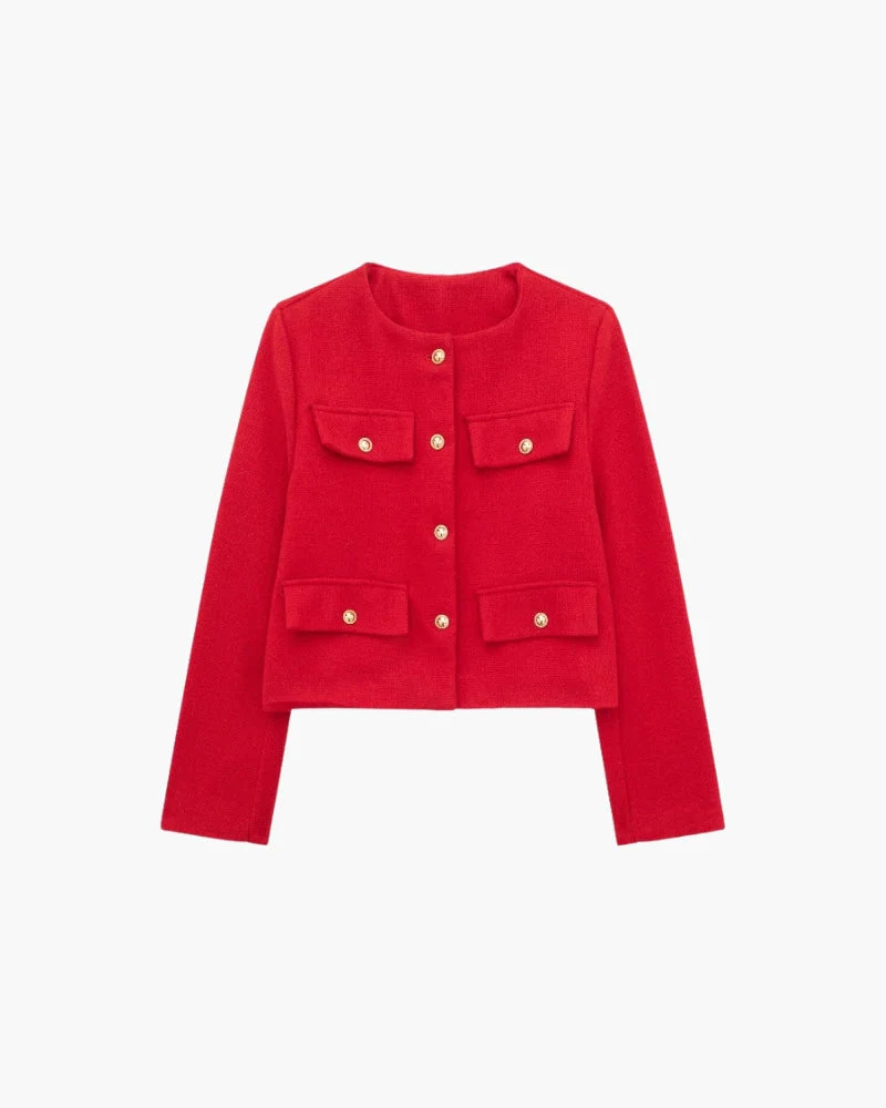 Savile Crop Blazer - Image 5