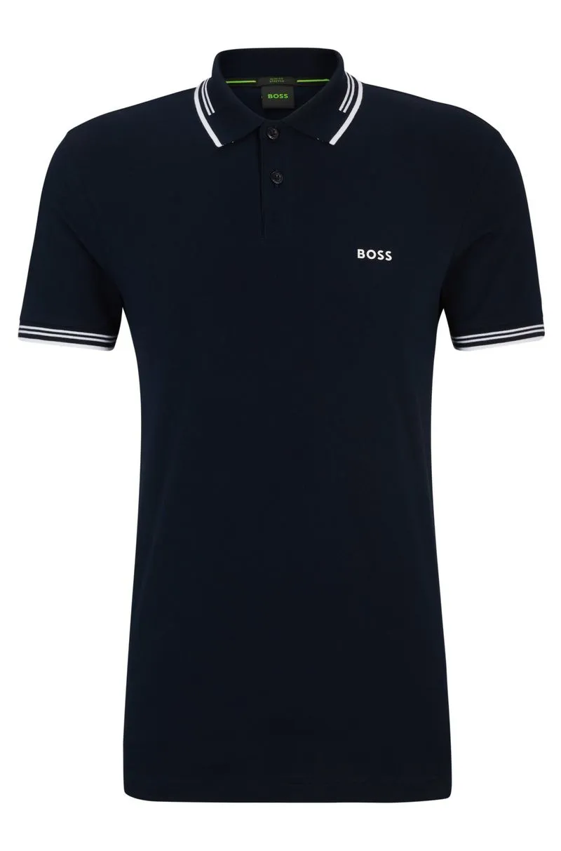 Slim Polo in Stretch Cotton - Boss - Image 12