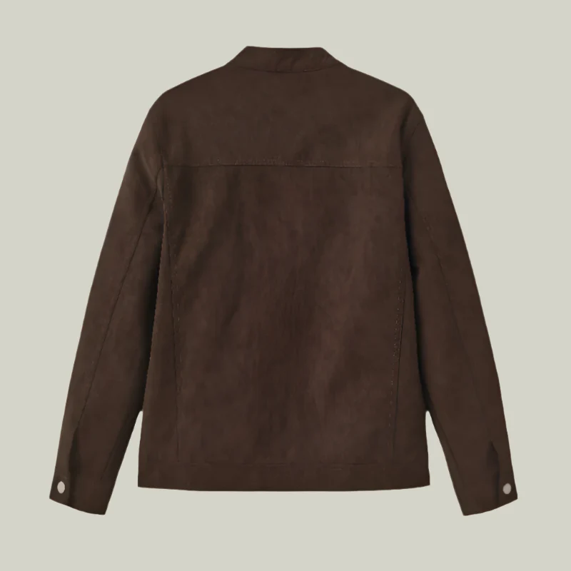 Suede Leather Jacket - Image 4