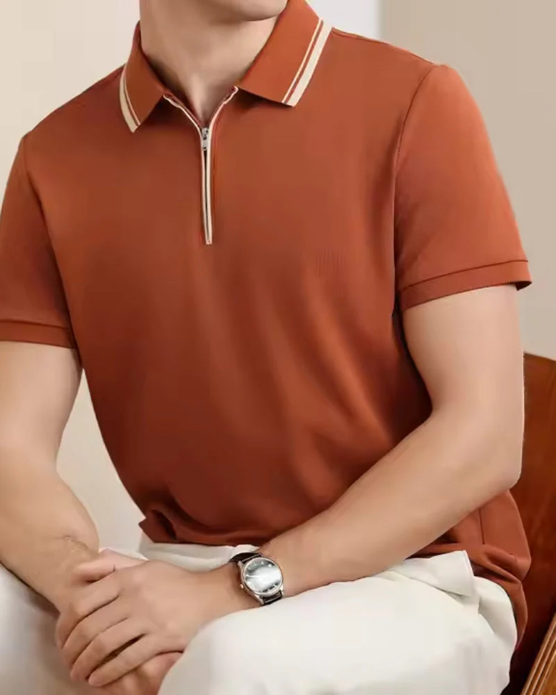 The Ridgeway Zip Polo - Image 4
